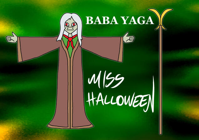 Baba Yaga concept art Baba Yaga concept art